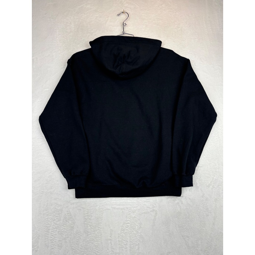 Pulp Fiction Mia Wallace Religious Art Graphic Hoodie Black Mens Medium - Picture 3 of 6